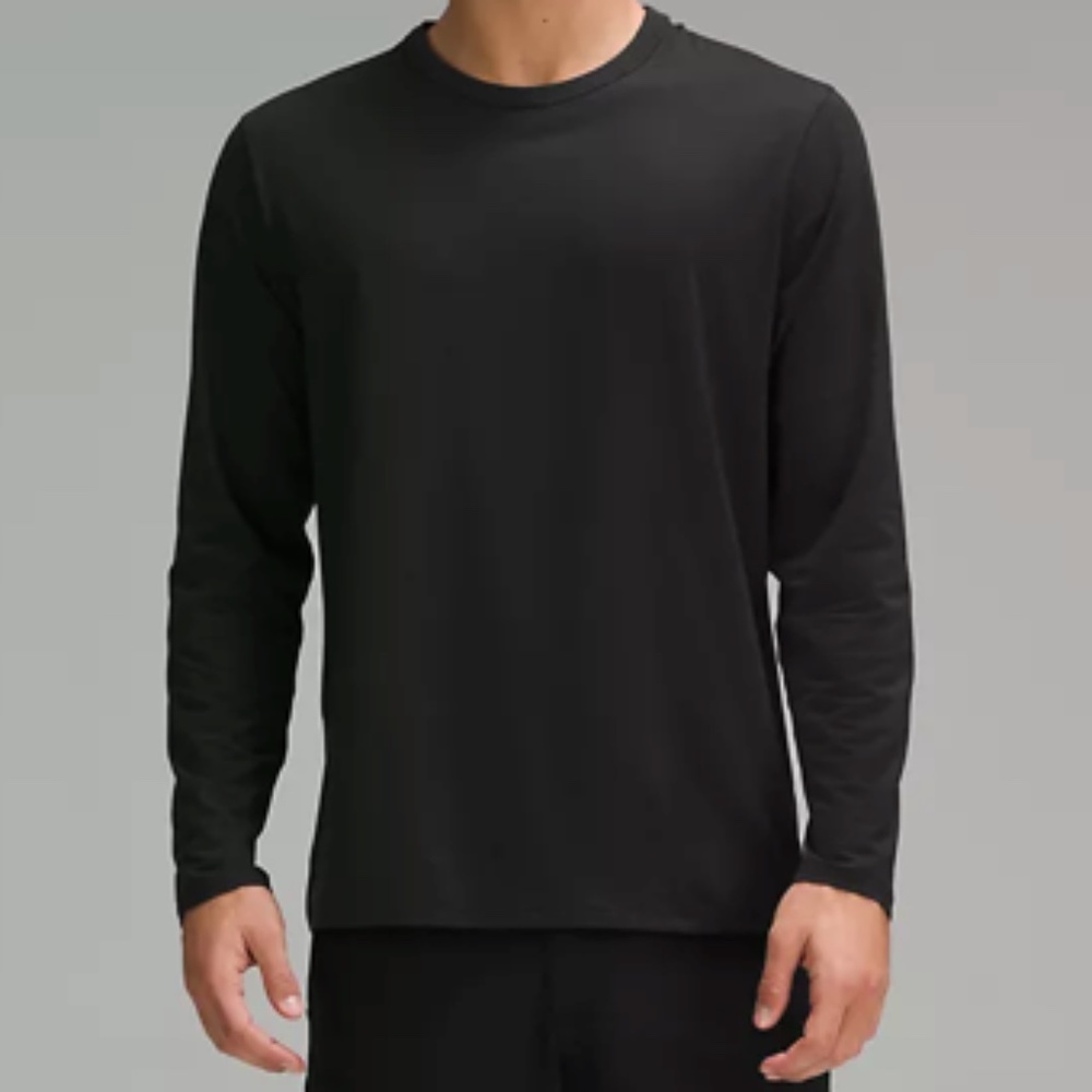 Lululemon Fundamental Long Sleeve Shirt Black XL